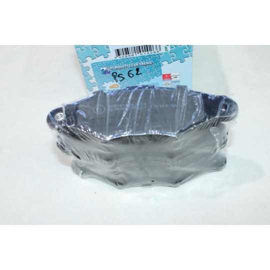 Jeu 4 plaquettes de frein avant montage bendix Techin PS62 pour renault kangoo 1 nissan kubistar 