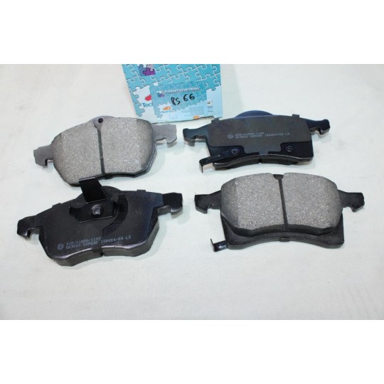 Jeu 4 plaquettes de frein avant montage teves Techin PS66 pour opel astra G zafira A 