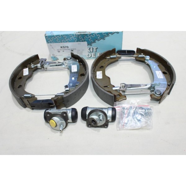 Kit frein arriere prémonté 228x42mm montage bendix Techin KS70 pour peugeot 406 dont break 
