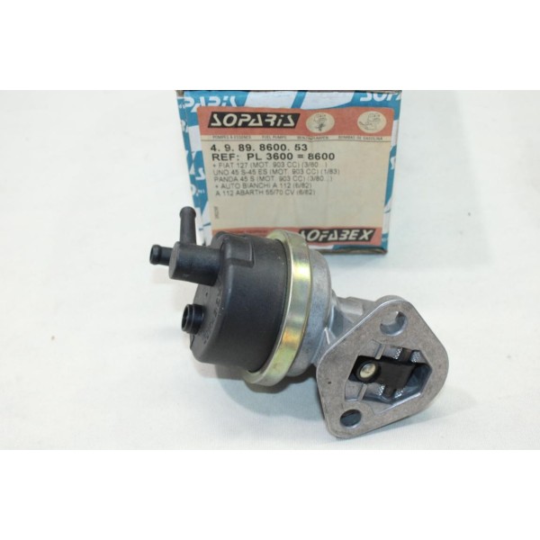 Pompe à carburant essence mecanique Soparis PL3600 pour fiat 127 uno panda 45 autobianchi A112 0.9 903CC 