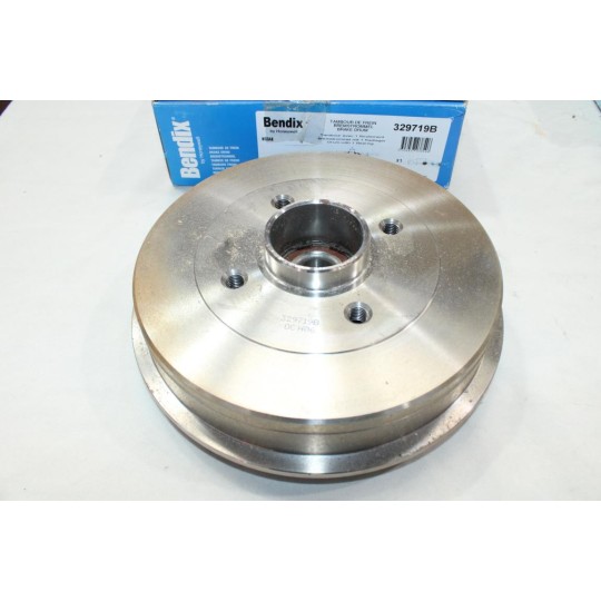 1 Tambour de frein arriere avec roulement de roue 203mm diametre Bendix 329719B pour nissan micra K12 note E11 E12 renault 