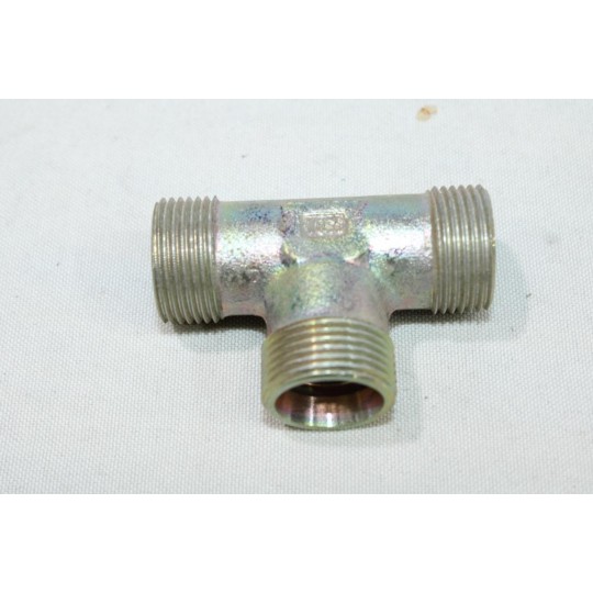 Raccord embout T 3 connections ECMU 502310 pour durite tuyau 
