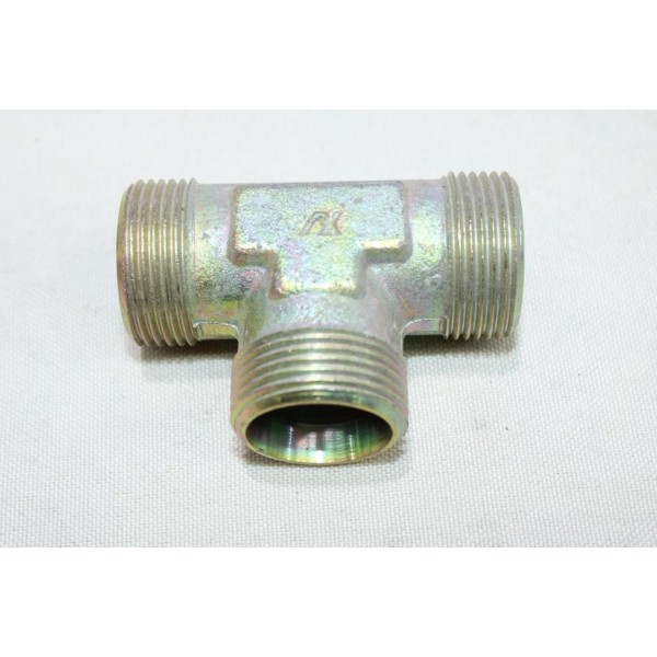 Raccord embout T 3 connections ECMU 502090 pour durite tuyau 