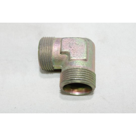 Raccord embout coudé 3/8 ECMU 2439247 pour durite tuyau gaz 