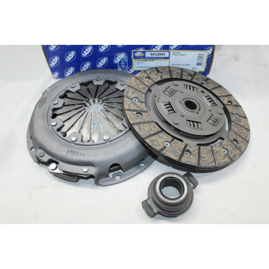 Kit embrayage disque + mecanisme + butée Sasic SCL0224 OEM 2051A1 pour citroen berlingo peugeot partner 1.1 1.4 essence 