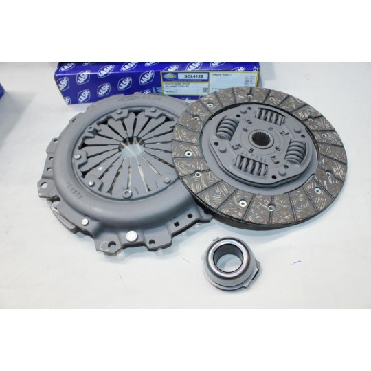 Kit embrayage disque + mecanisme + butée Sasic SCL4128 OEM 7711134816 pour renault megane 1 dont scenic 1.9D 1.9DT 1.9 D DT 