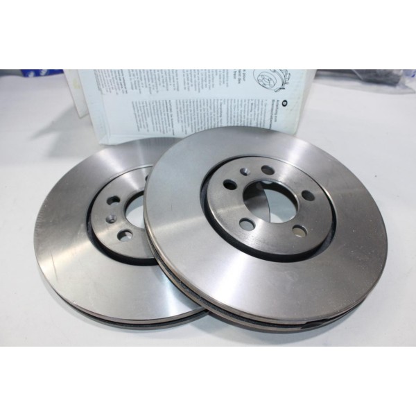 Jeu 2 disques de frein avant ventilé 288mm diametre Sasic 9004898J OEM 3A0615301A pour volkswagen passat B3 B4 golf 3 III dont 