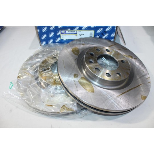 Jeu 2 disques de frein avant ventilé 305mm diametre Sasic 6106154 OEM 51757229 pour fiat croma 2 II 1.9 2.4 MJTD diesel 