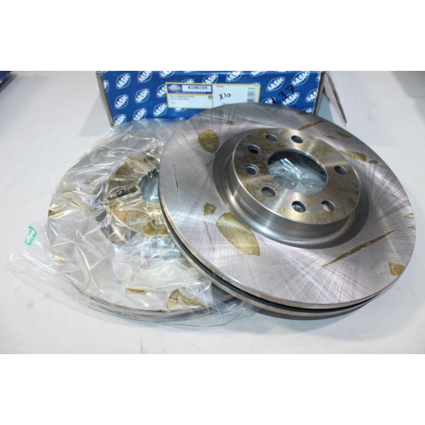 Jeu 2 disques de frein avant ventilé 305mm diametre Sasic 6106154 OEM 51757229 pour fiat croma 2 II 1.9 2.4 MJTD diesel 