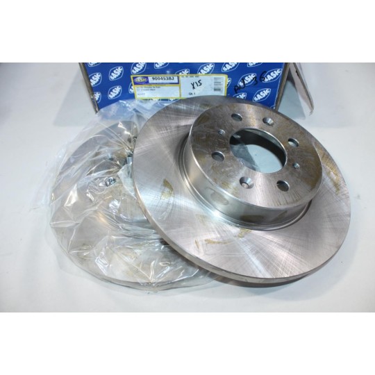 Jeu 2 disques de frein avant plein 261.3mm diametre Sasic 9004538J OEM SDB100500 pour MG ZR ZS rover 25 45 200 400 streetwise 