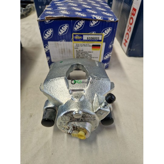 Etrier de frein avant droit 54mm montage teves (voir oxydation) Sasic 6506005* OEM 1K0615124D pour audi A2 A3 seat toledo 2 3
