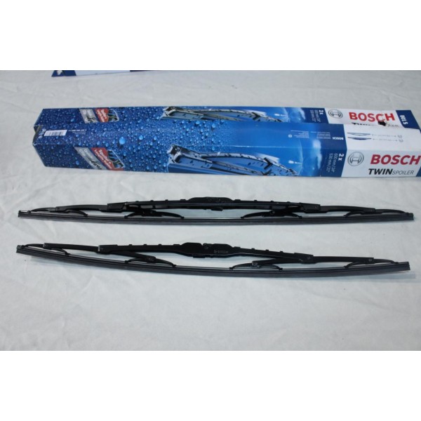 Jeu 2 balais essuie glace twin spoiler 600MM + 530MM Bosch 801S 3397001802 pour citroen C5 honda FR-V HR-V civic 9 10 IX X 