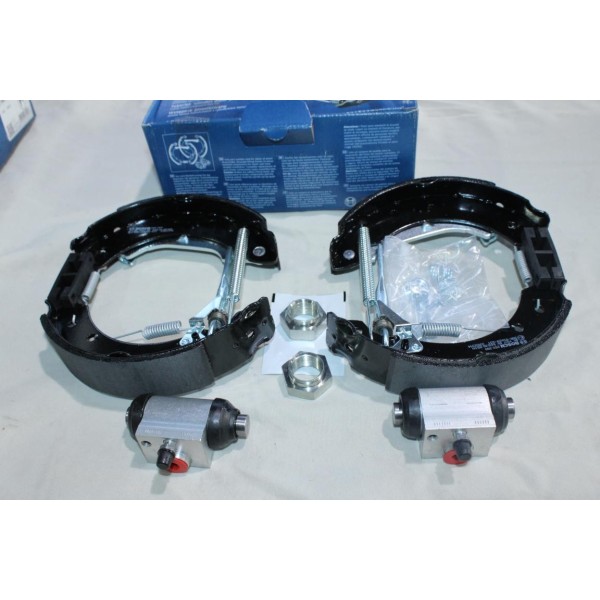 Kit frein arriere prémonté 203.2x38mm montage lucas Bosch KS548 0204114548 pour peugeot 206 dont SW 