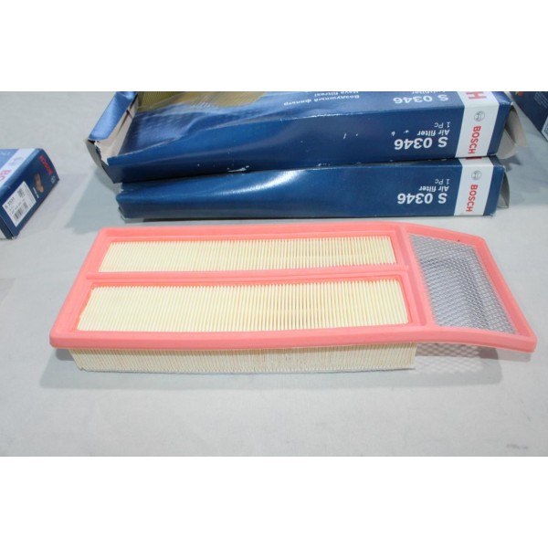 Filtre à air Bosch S0346 F026400346 pour alfa romeo mito citroen nemo fiat 500 500L linea fiorino 3 III panda 2 3 II III grande 