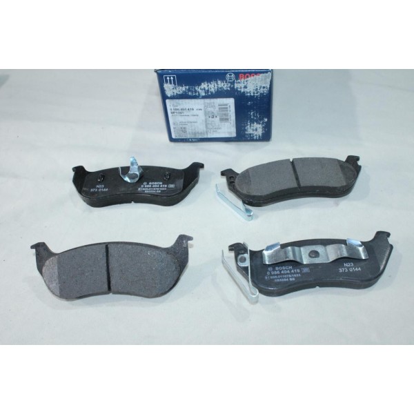 Jeu 4 plaquettes de frein arriere montageBosch BP1341 0986494419 pour jeep cherokee 