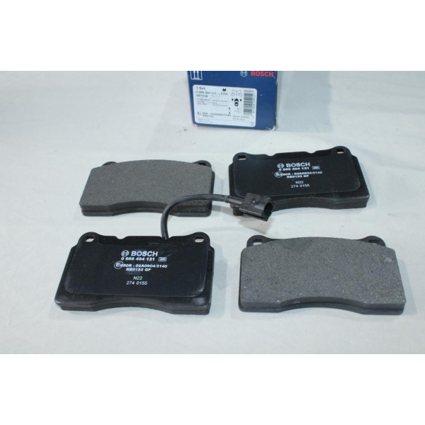 Jeu 4 plaquettes de frein avant montage brembo Bosch BP1042 0986494131 pour alfa romeo 159 brera spider lancia delta 3 III 