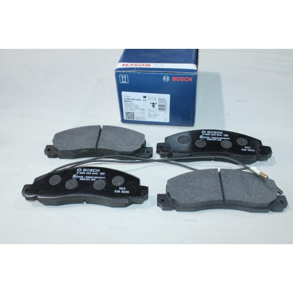 Lot 4 plaquettes de frein avant montage bendix Bosch BP515 0986460946 pour renault trafic 1 I opel arena 