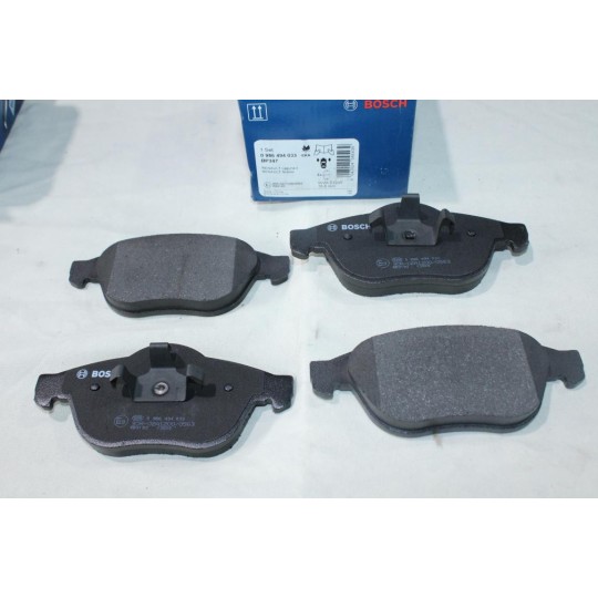 Lot 4 plaquettes de frein avant montage teves Bosch BP347 0986494033 pour renault laguna 2 II scenic 