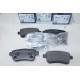 Jeu 4 plaquettes de frein arriere montage lucas Bosch BP1750 0986494735 pour renault megane 3 4 III IV scenic 3 III fluence zoe 