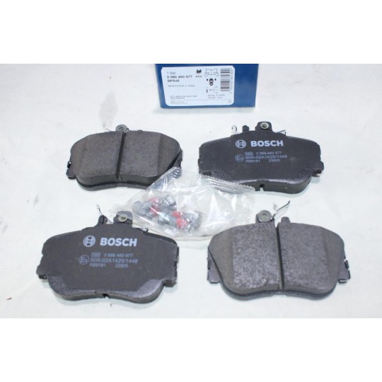 Jeu 4 plaquettes de frein avant montage lucas Bosch BP546 0986460977 pour mercedes classe C W202 