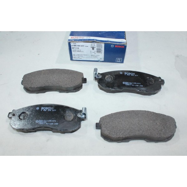 Lot 4 plaquettes de frein avant montage sumitomo Bosch BP1189 0986494277 pour nissan maxima J30 skyline V35 bluebird B17 tiida 
