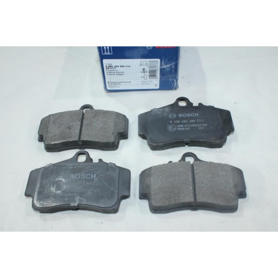 Jeu 4 plaquettes de frein arriere montage brembo Bosch BP1177 0986494265 pour porsche 911 boxster cayman 
