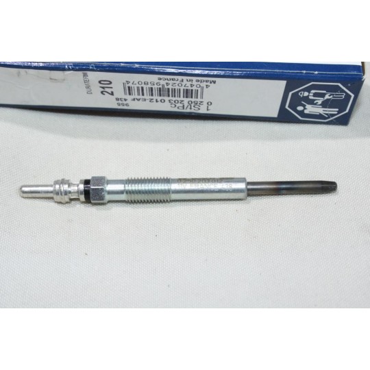 Jeu 2 bougies prechauffe Bosch N°210 0250203012 pour citroen C5 C6 C8 C-crosser fiat ulysse 2 II ford galaxy 2 II Smax S-max 