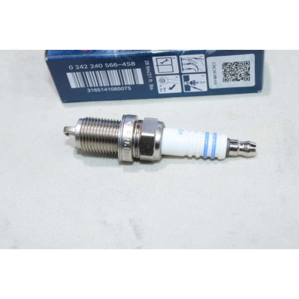 Lot 4 bougies allumage Bosch FR6LDC 7410 0242240566 pour citroen xantia evasion XM fiat uno bravo marea lancia kappa Y ypsilon 