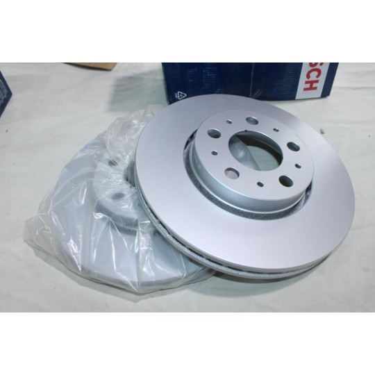 Jeu 2 disques de frein avant ventilé 286mm diametre Bosch 0986479210 BD1077 pour volvo S60 V70 XC70 
