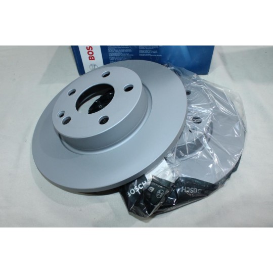 Jeu 2 disques de frein avant plein 276mm diametre Bosch BD1057 0986479185 pour mercedes classe A W169 