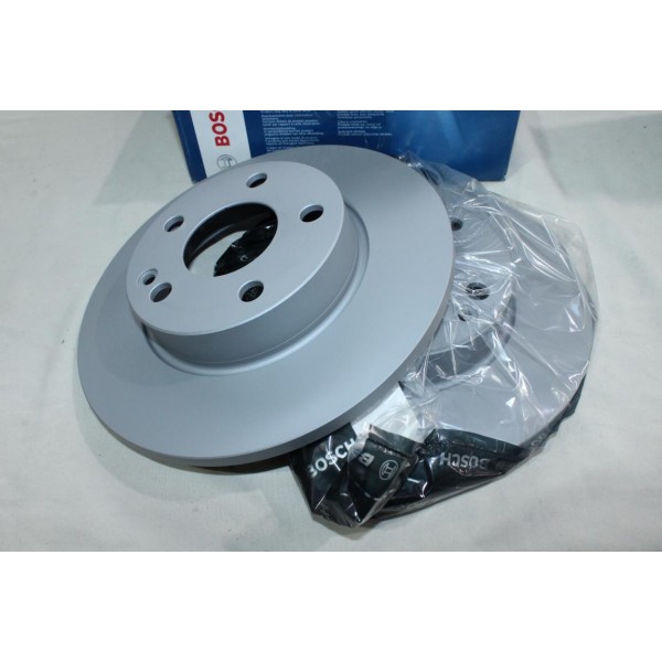 Jeu 2 disques de frein avant plein 276mm diametre Bosch BD1057 0986479185 pour mercedes classe A W169 