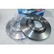 Lot 2 disques de frein avant ventilé 290mm diametre Bosch BD1193 0986479343 pour renault master mascott 