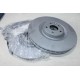 Lot 2 disques de frein avant ventilé 366mm diametre Bosch BD2627 0986479D95 pour volvo XC60 XC90 