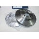 Lot 2 disques de frein avant ventilé 256mm diametre Bosch BD1270 0986479459 pour hyundai getz type TB 