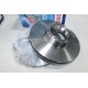 Lot 2 disques de frein avant ventilé 280mm diametre Bosch BD658 0986478745 pour renault master 2 II opel movano A 