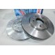Lot 2 disques de frein avant ventilé 296mm diametre Bosch BD1145 0986479267 pour opel antara chevrolet captiva 
