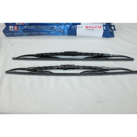 Jeu 2 balais essuie glace 2 x 530mm avec spoiler Bosch 530S 3397118401 pour fiat alfa romeo lancia citroen peugeot mercedes 