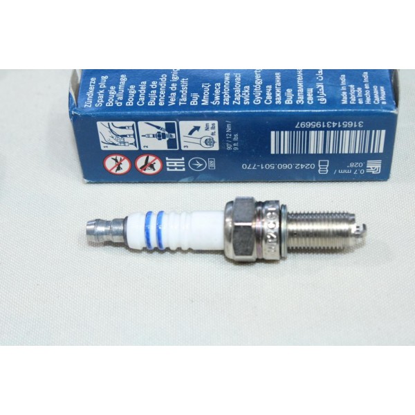 Bougie allumage Bosch UR2CC 0242060501 pour moto quad scooter mobylette aprilia habana mojito pegaso sportcity SR husqvarna TE 