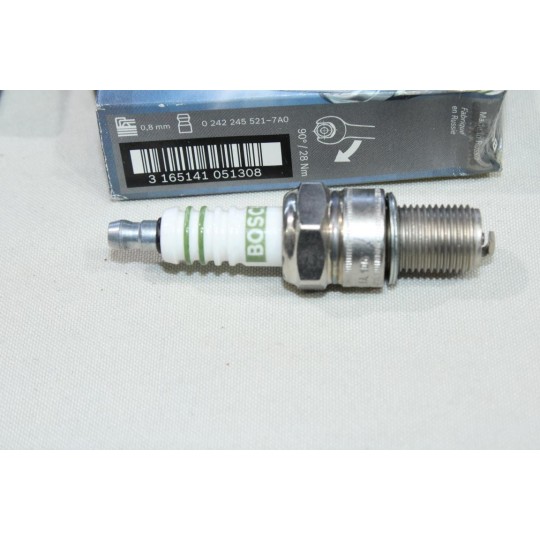 Lot 3 bougies allumage Bosch WR5CC 0242245521 pour alfa romeo SZ RZ spider mitsubishi cordia sapporo starion galant lancer 2 II 