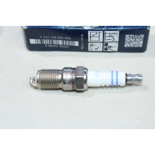 1 Bougie allumage Bosch HR8DC+ 7970 0242229655 pour mercedes 190 classe S SL G T1 T2 W201 W123 W124 W126 W461 W463 R107 R129 