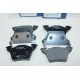 Lot 4 plaquettes de frein arriere montage bendix Bosch BP489 0986460002 pour mercedes vito W638 