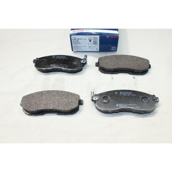 Jeu 4 plaquettes de frein avant montage sumitomo Bosch BP1189 0986494277 pour nissan maxima J30 skyline V35 bluebird B17 tiida 