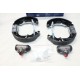 Kit frein arriere prémonté 180x32mm montage AP lockheed Bosch KS619 0204114619 pour fiat panda 2 II 1.1 1.2 essence 1.3JTD 1.3 