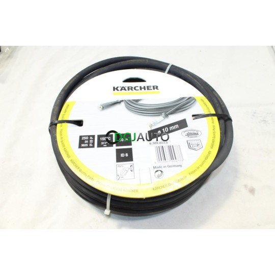 Tuyau flexible 10m 10 mètres raccord 10mm 155°C C250B DN6 ID6 Karcher 6.389-853.0 pour nettoyeur haute pression karcher 