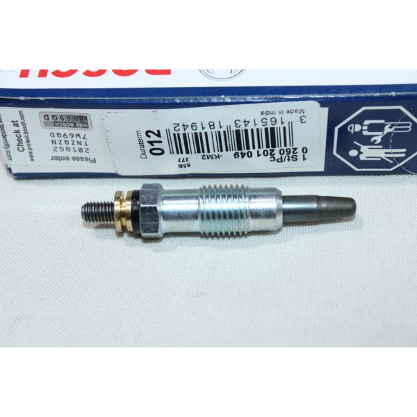 Lot 2 bougies de prechauffe Bosch N°012 0250201049 pour ford fiesta 3 4 III IV escort 6 IV mondeo 2 II mazda 121 1.8D 1.8TD 1.8 