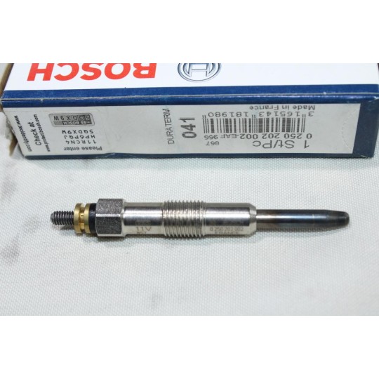 Lot 2 bougies de préchauffe Bosch N°041 0250202002 pour citroen jumper fiat croma 1 I ducato iveco daily 2 3 II III peugeot 
