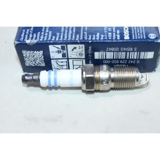 Lot 4 bougies d'allumage platinum Bosch HR8DPP15V 0242229652 pour mazda 3 5 6 BK CR19 GG GY tribute MX5 premacy ford mondeo 1 2 