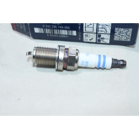 Jeu 4 bougies allumage platinum Bosch FR7DPP+ 6758 0242235749 pour renault laguna 2 3 II III espace 4 IV megane 2 3 II III 