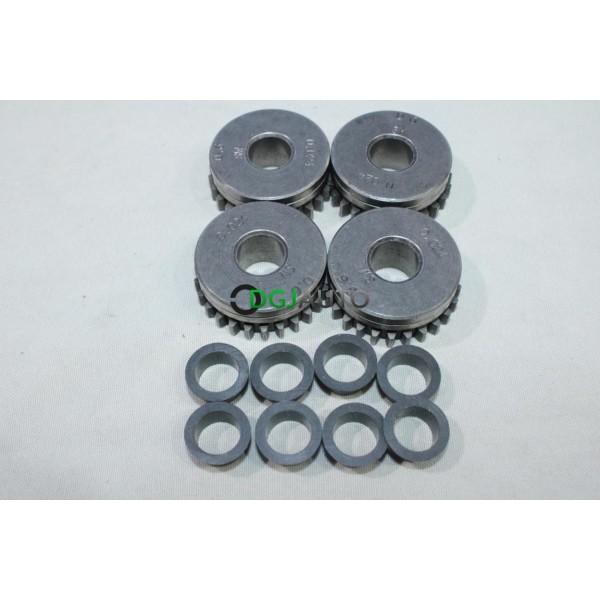 Kit 4 rouleaux pignon entrainement de fil à soudure Weldline W000050096 pour poste à souder MIG MAG 