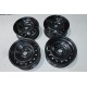 Lot 4 jantes tole acier 6x15 ET31 4x100 MWD MWD15301 pour renault clio 5 V mitsubishi colt 